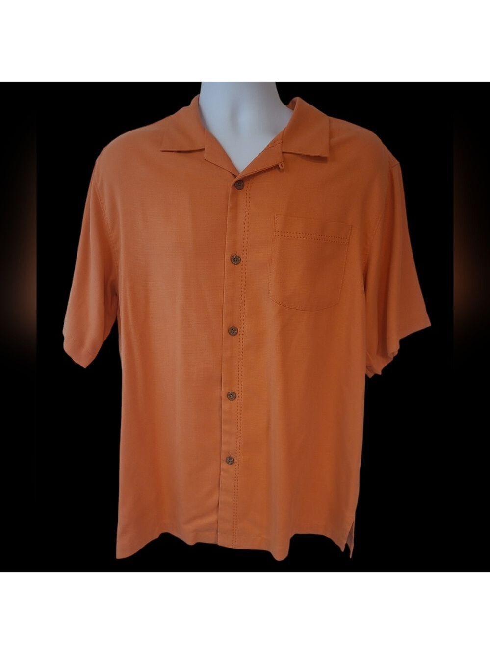 Tommy Bahama Men's Short Sleeve Button Down Shirt Size M